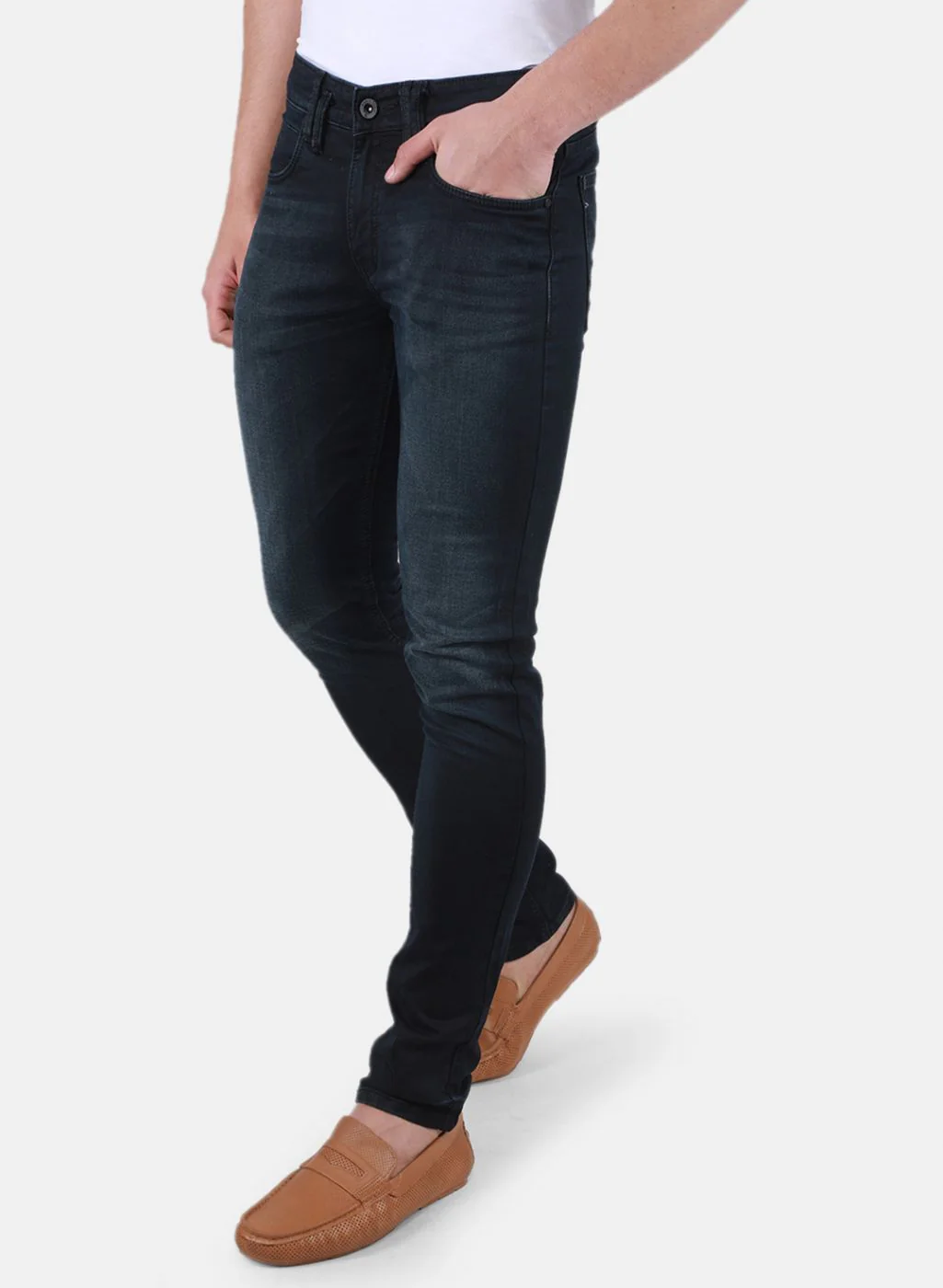 Men Blue Regular Fit Denim - Image 2