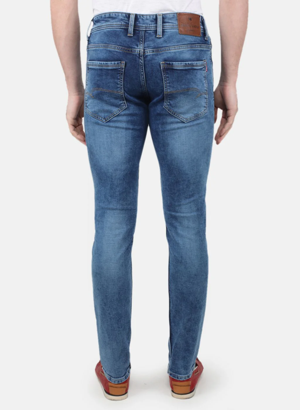 Men Blue Regular Fit Denim - Image 3