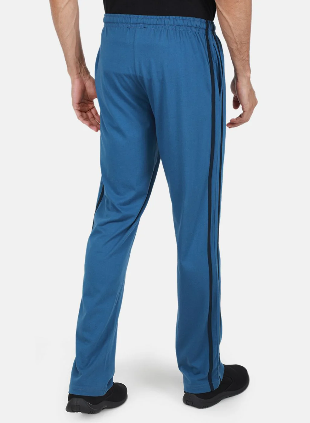Men Blue Regular Fit Lower - Image 3