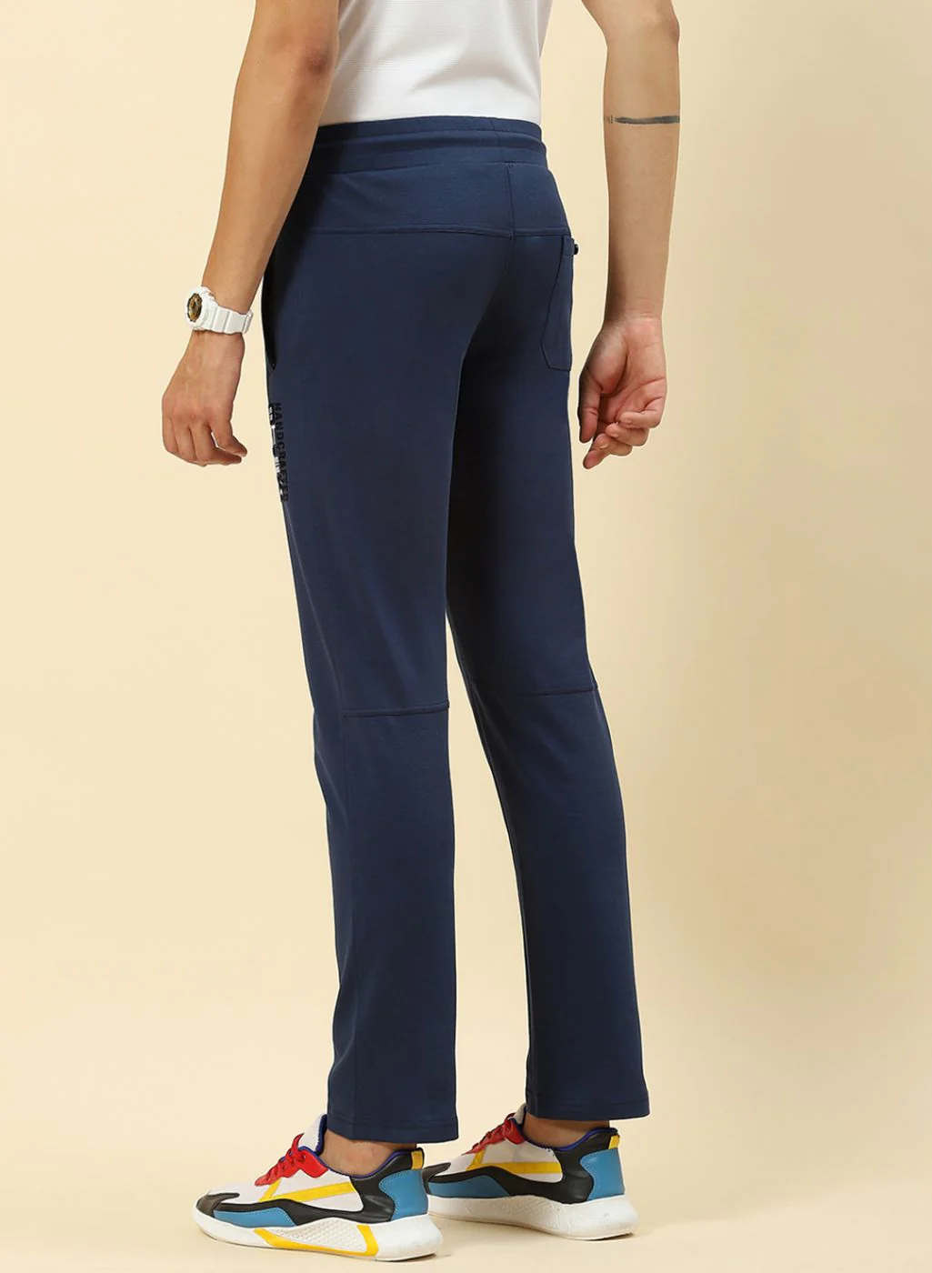 Men Blue Regular Fit Lower - Image 5