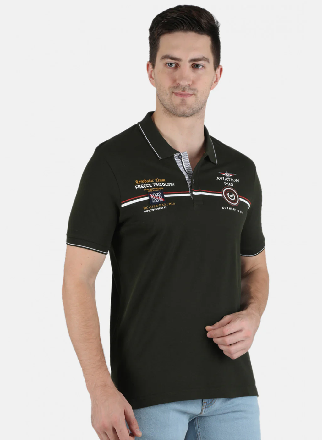 Men Green Printed T-Shirt - Image 5