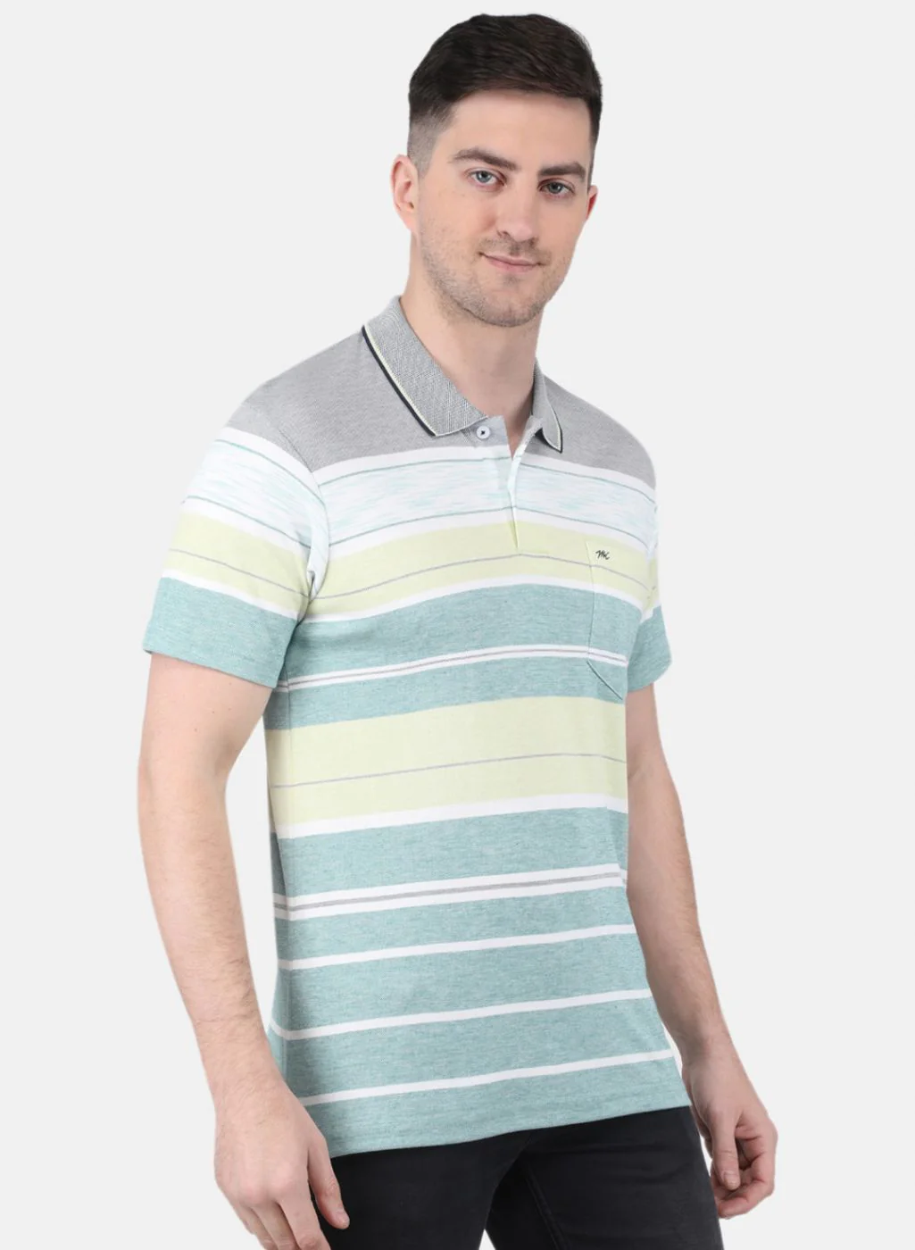 Men Green Printed T-Shirt - Image 6