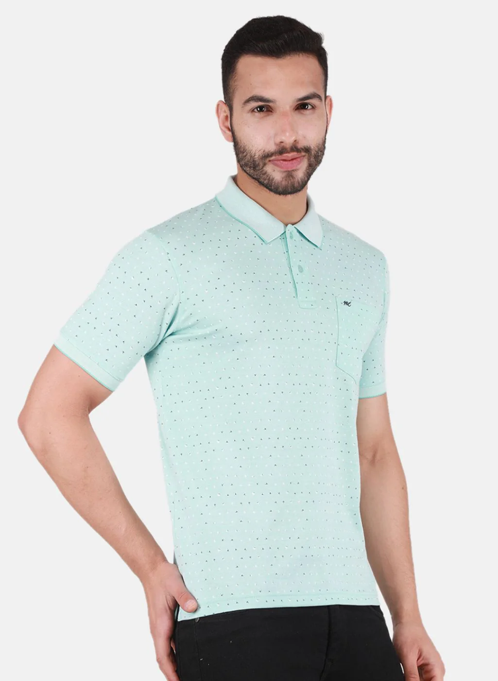 Men Green Printed T-Shirt - Image 6