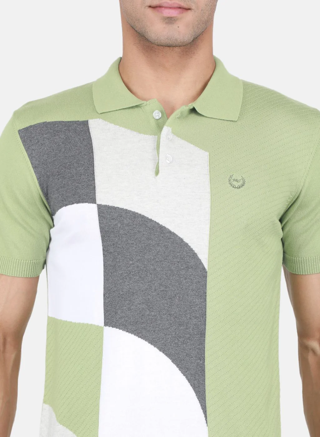 Men Green Printed T-Shirt - Image 5