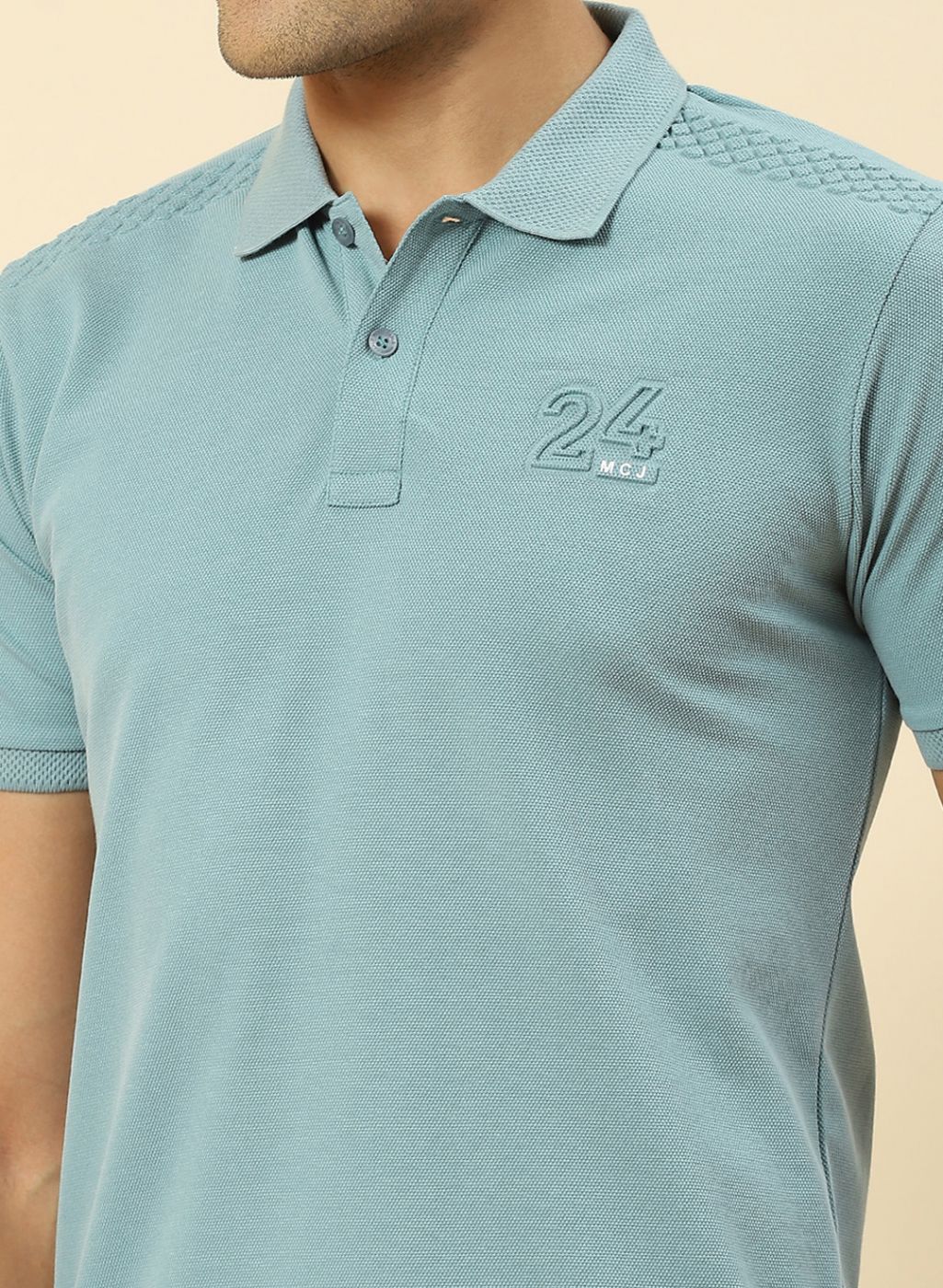 Men Green Printed T-Shirt - Image 6