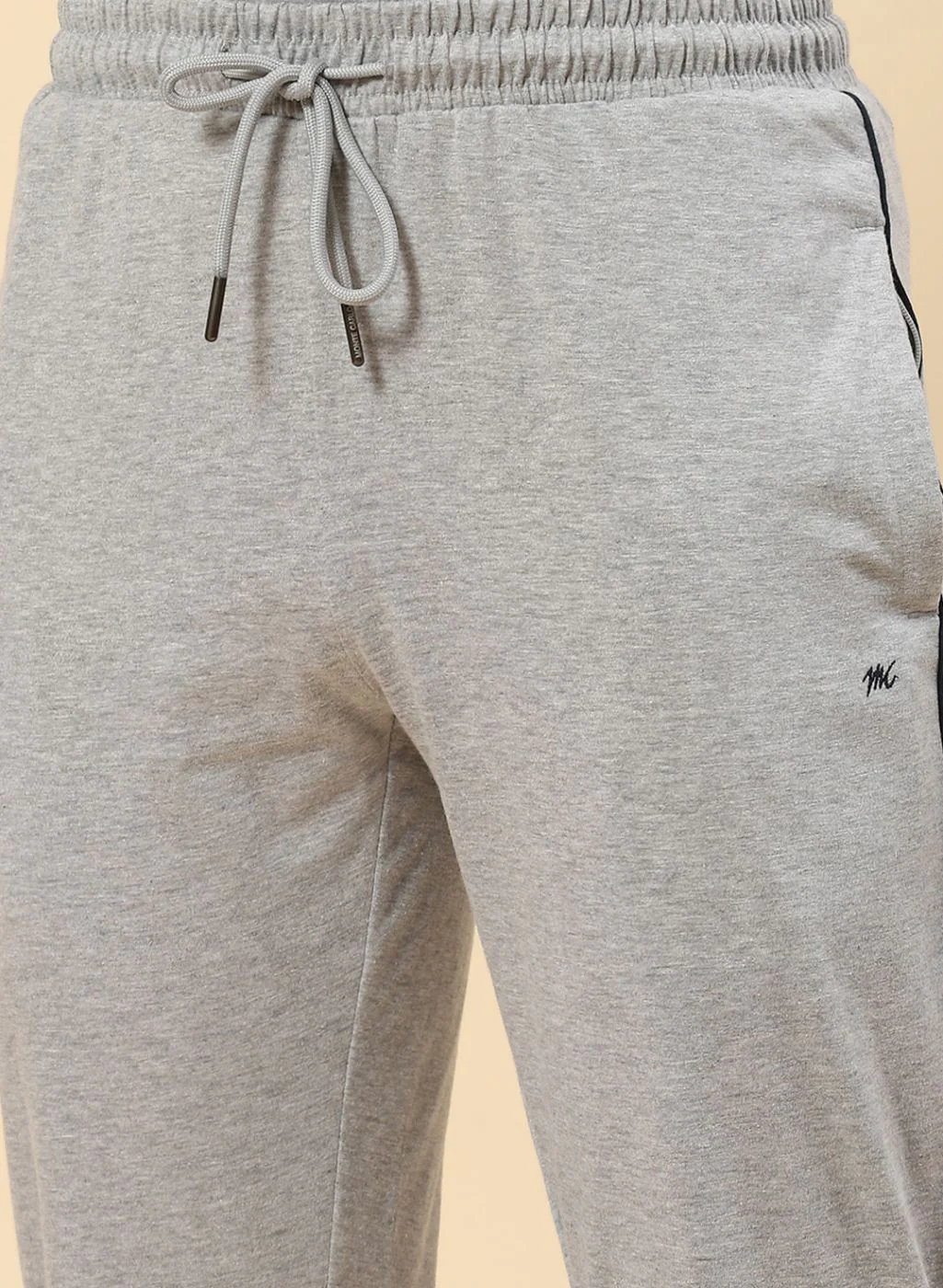 Men Grey Printed Lower Set - Image 7