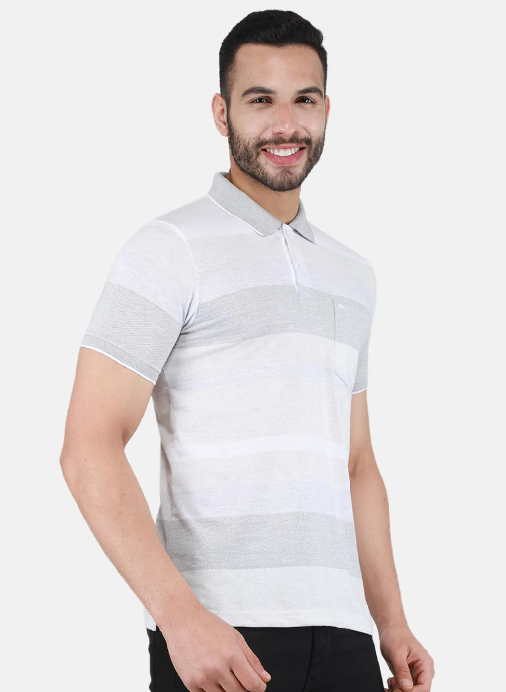 Men Grey Printed T-Shirt - Image 6