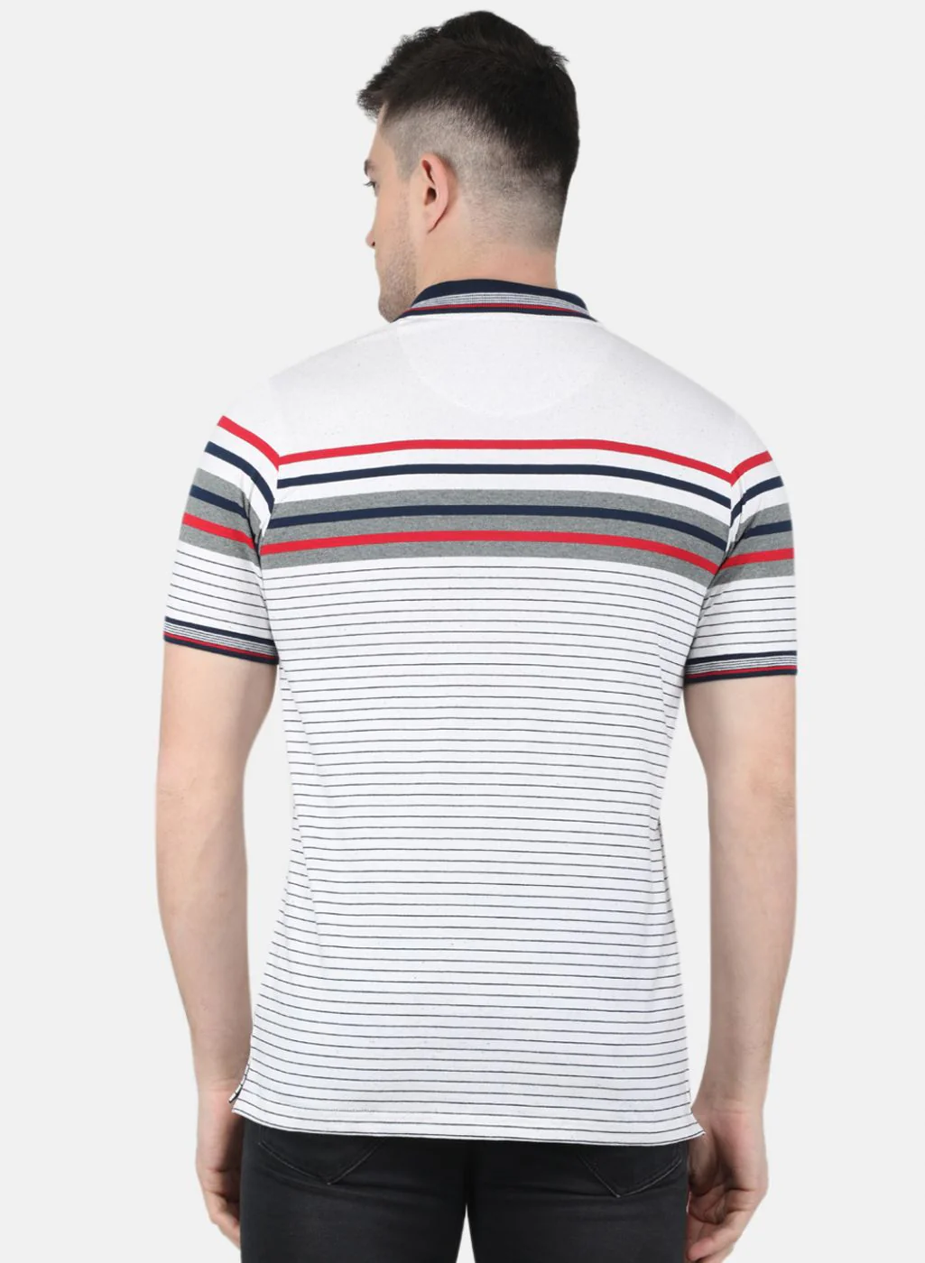 Men Grey Printed T-Shirt - Image 3