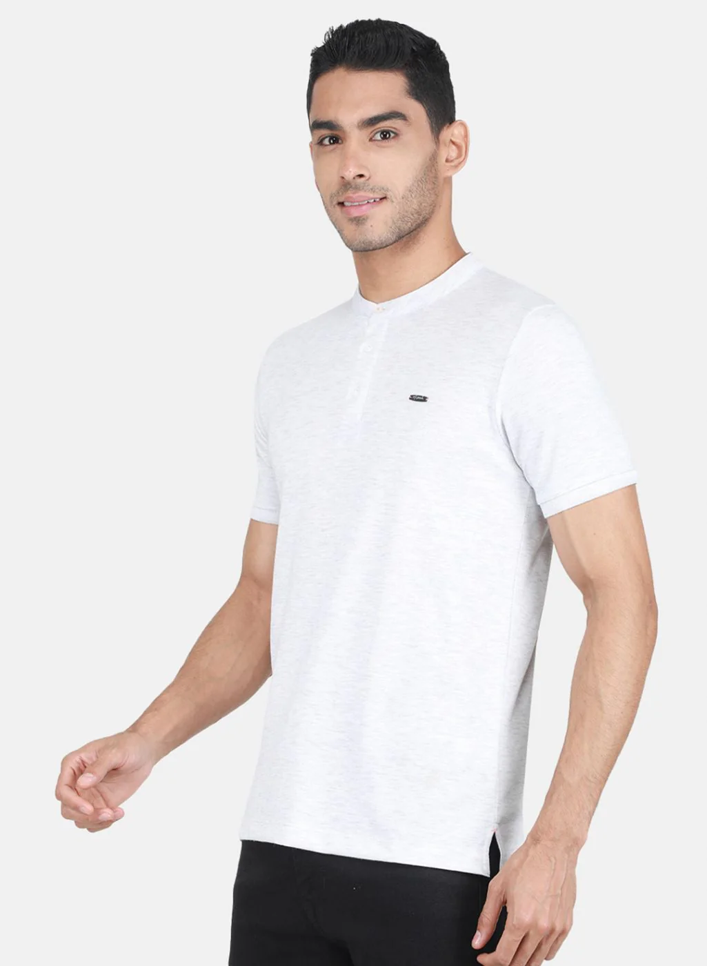 Men Grey Printed T-Shirt - Image 2