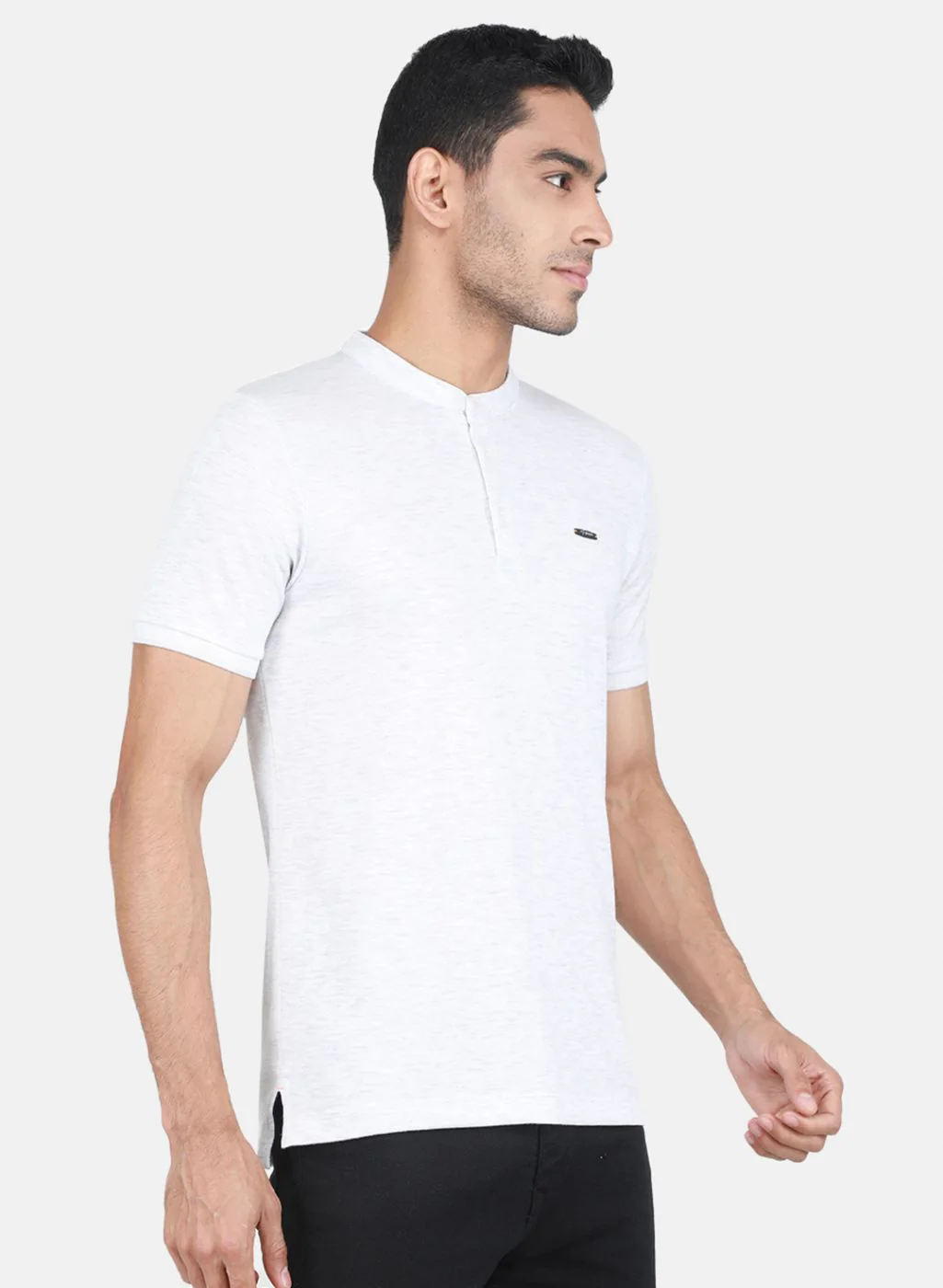Men Grey Printed T-Shirt - Image 6