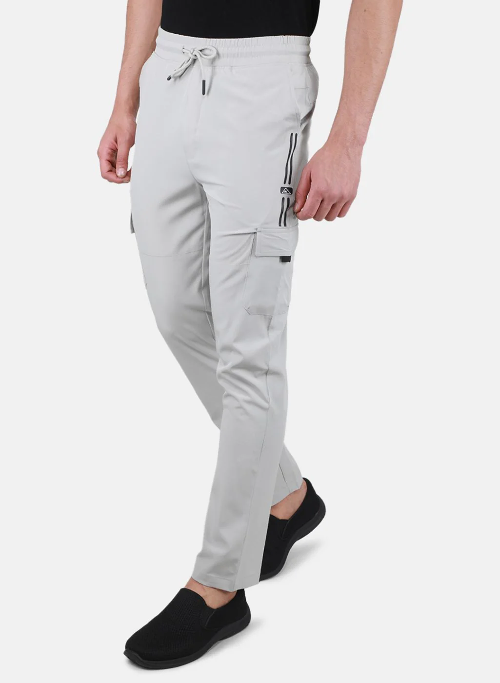 Men Grey Regular Fit Lower - Image 2