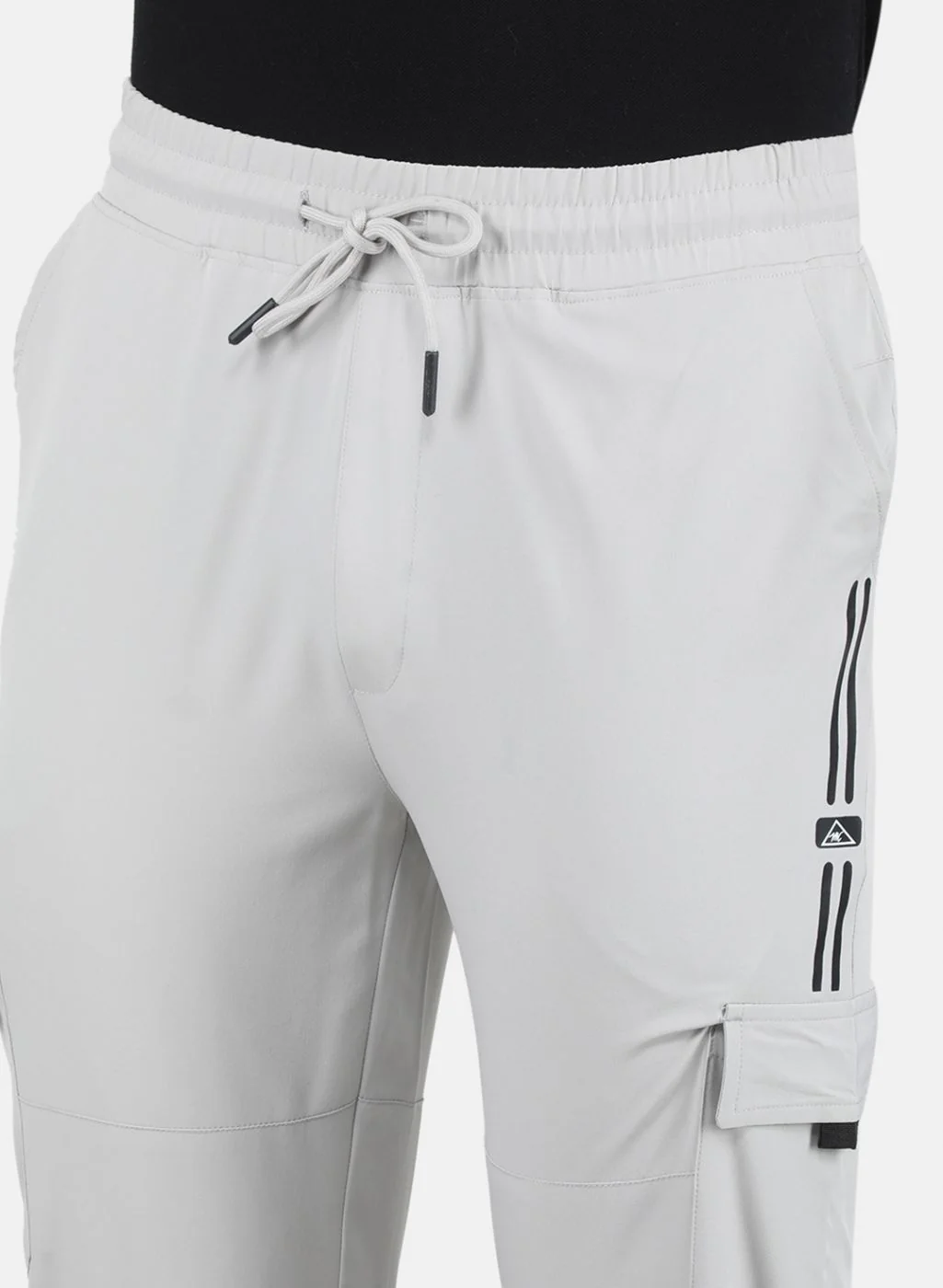 Men Grey Regular Fit Lower - Image 5