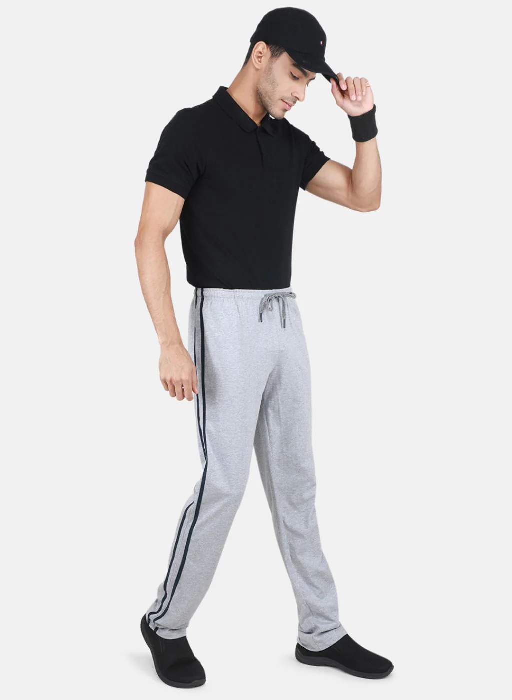 Men Grey Regular Fit Lower - Image 4