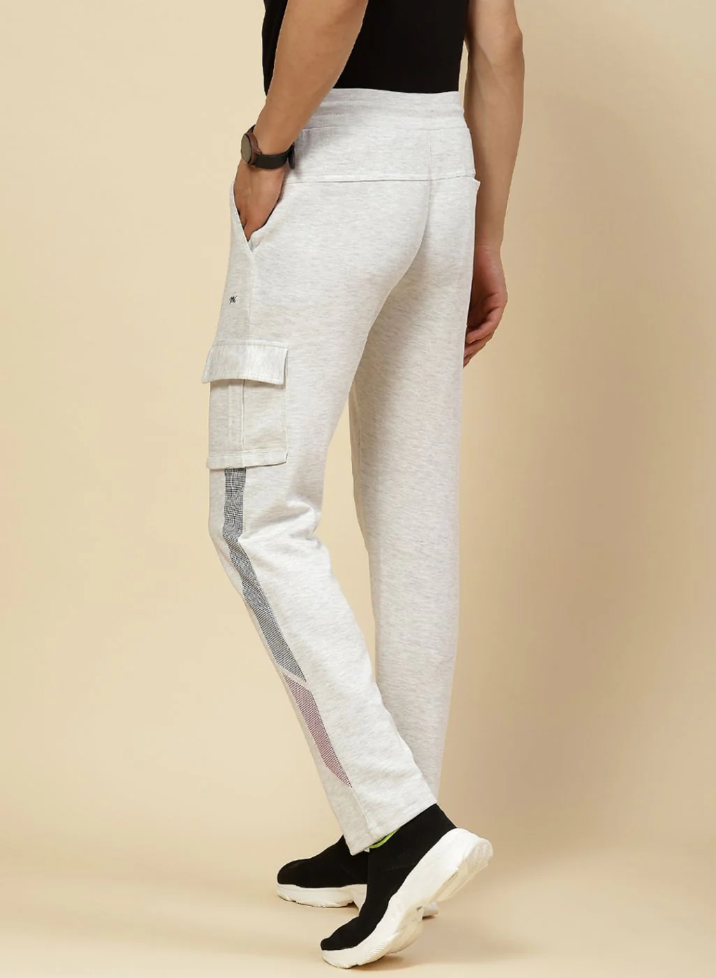 Men Grey Regular Fit Lower - Image 5