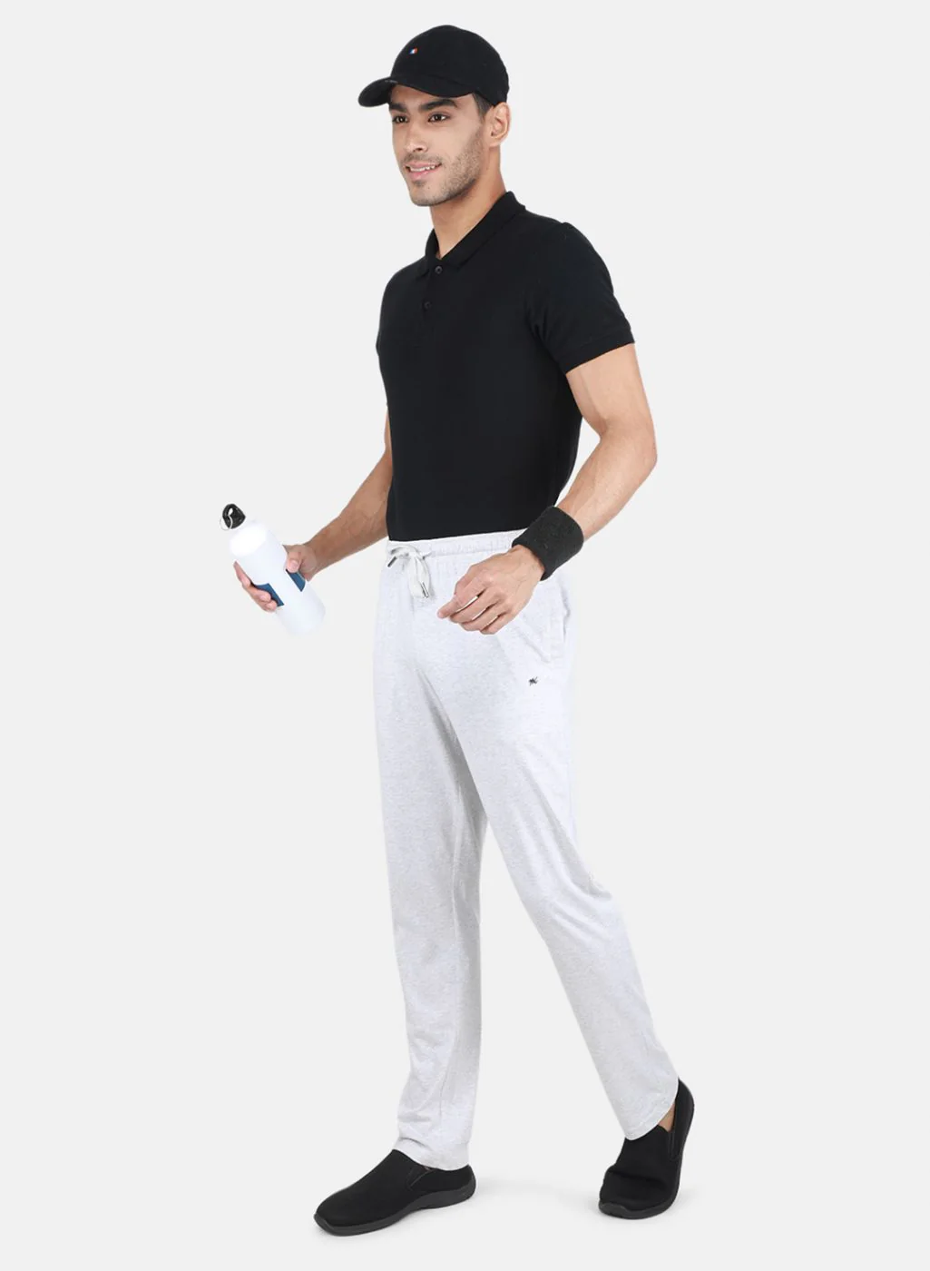 Men Grey Regular Fit Lower - Image 4