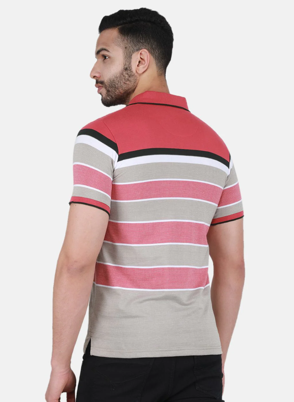 Men Maroon Printed T-Shirt - Image 3