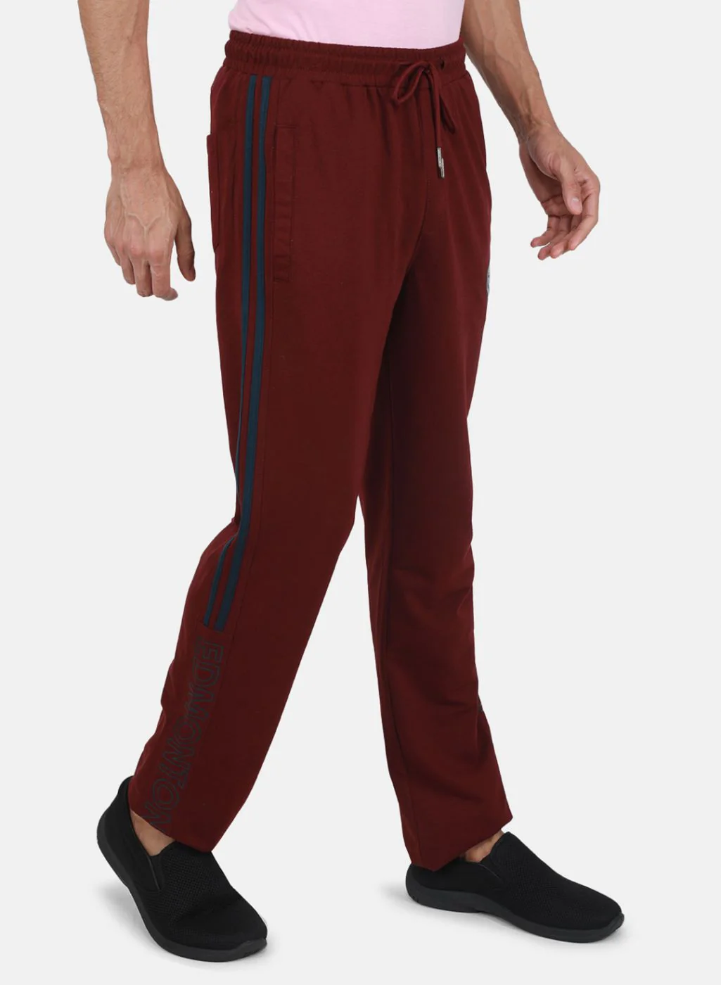 Men Maroon Regular Fit Lower - Image 6