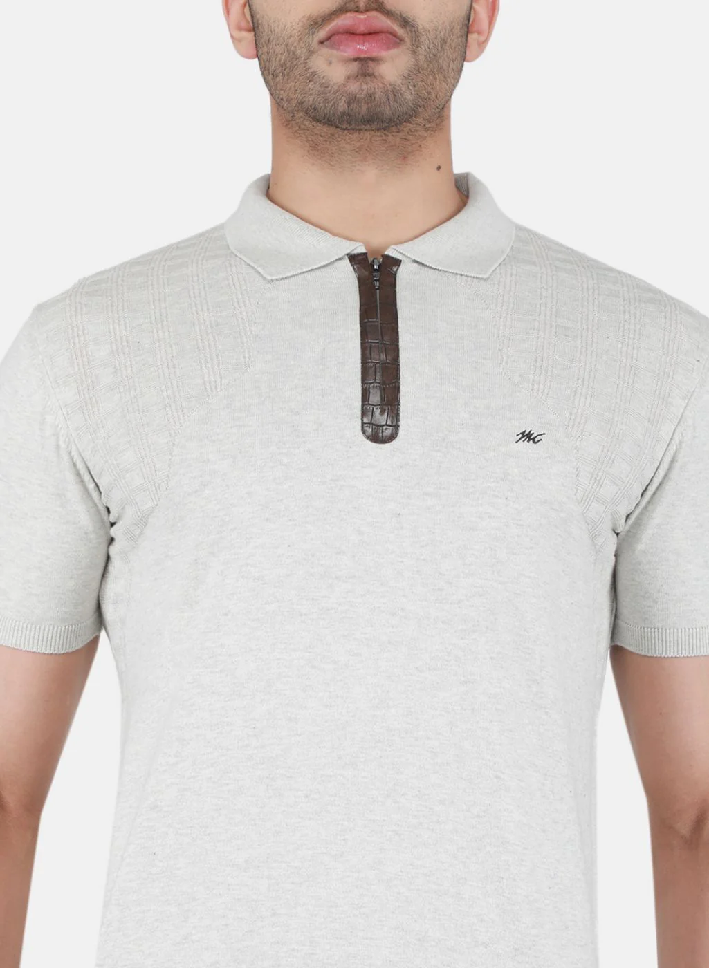 Men Multi Color Solid T-Shirt - Image 5