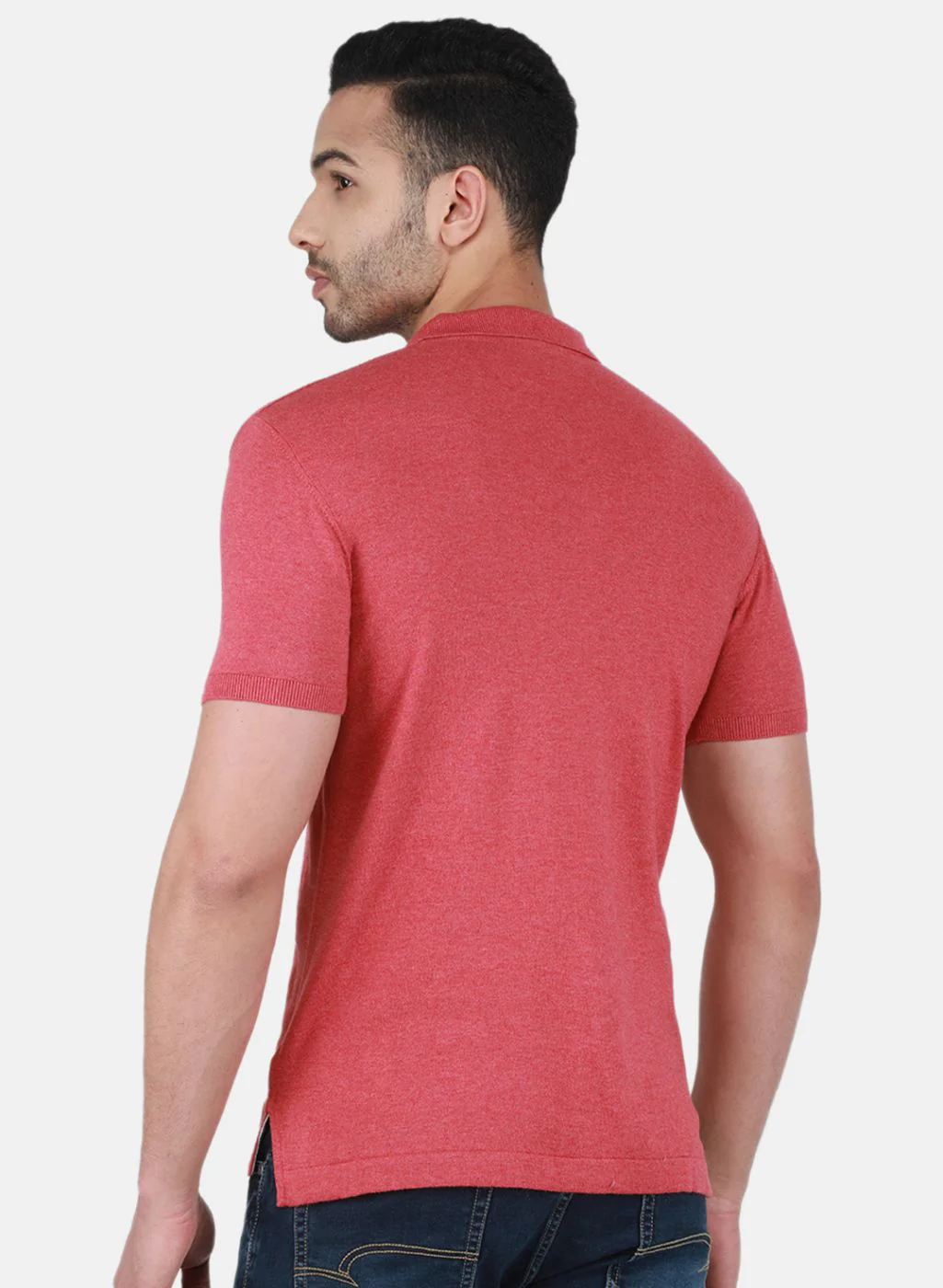 Men Multi Color Solid T-Shirt - Image 3