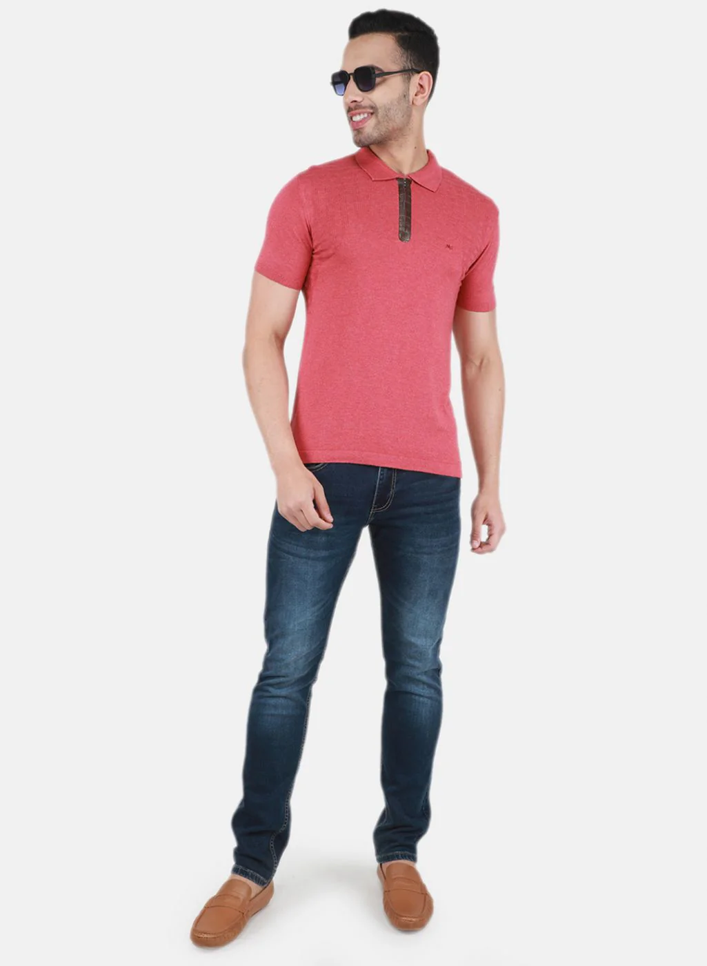 Men Multi Color Solid T-Shirt - Image 4
