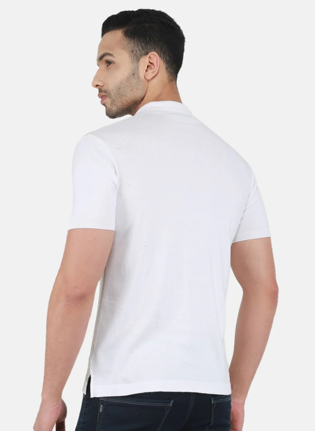 Men Multi Color Solid T-Shirt - Image 3