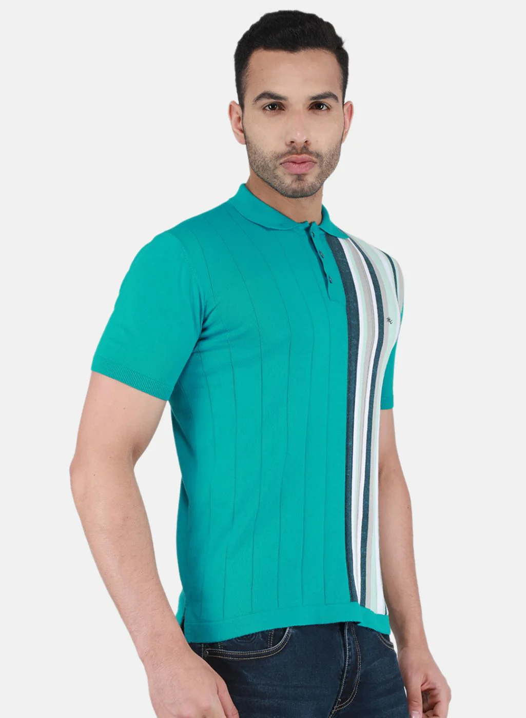 Men Multi Color Solid T-Shirt - Image 6