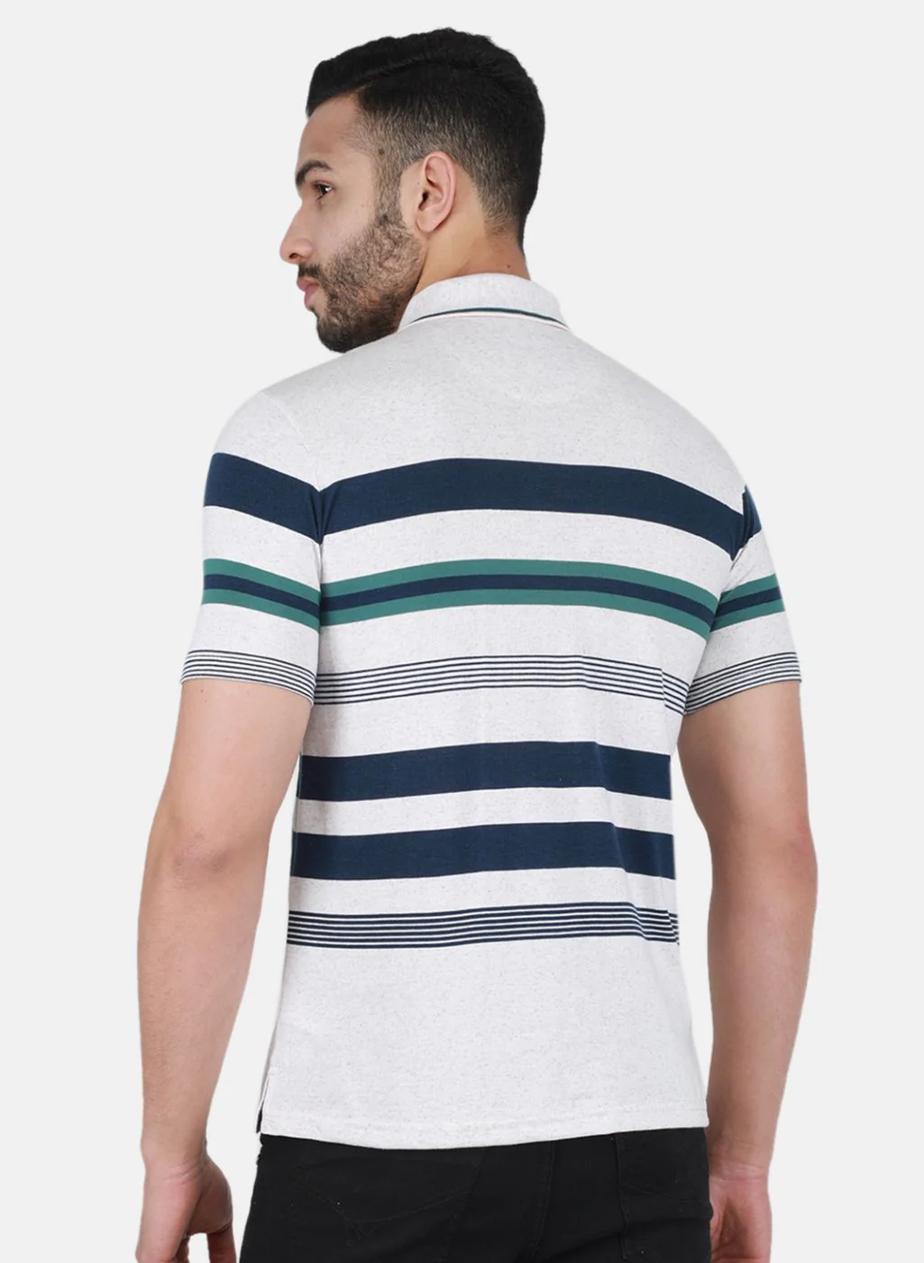 Men Multicolor Printed T-Shirt - Image 3