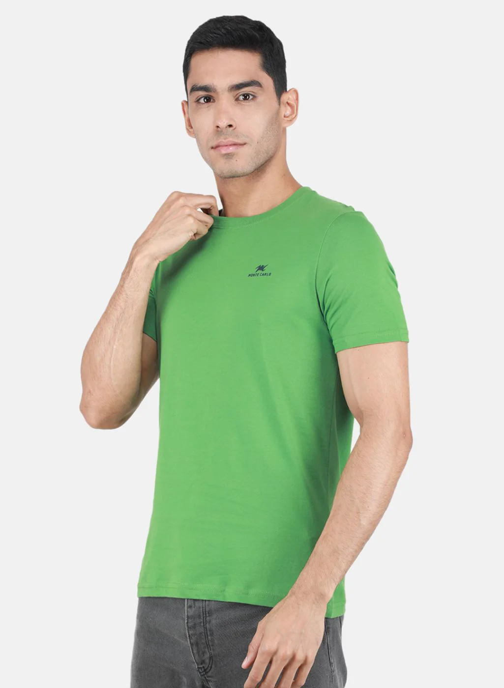 Men Multicolor Solid T-Shirt - Image 3