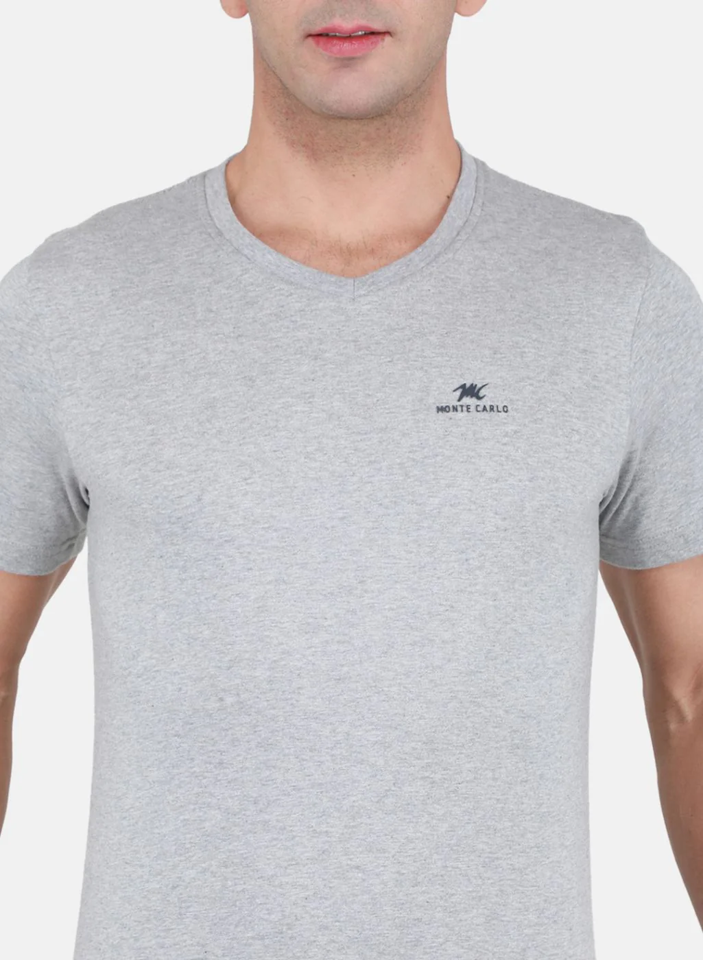 Men Multicolor Solid T-Shirt - Image 6