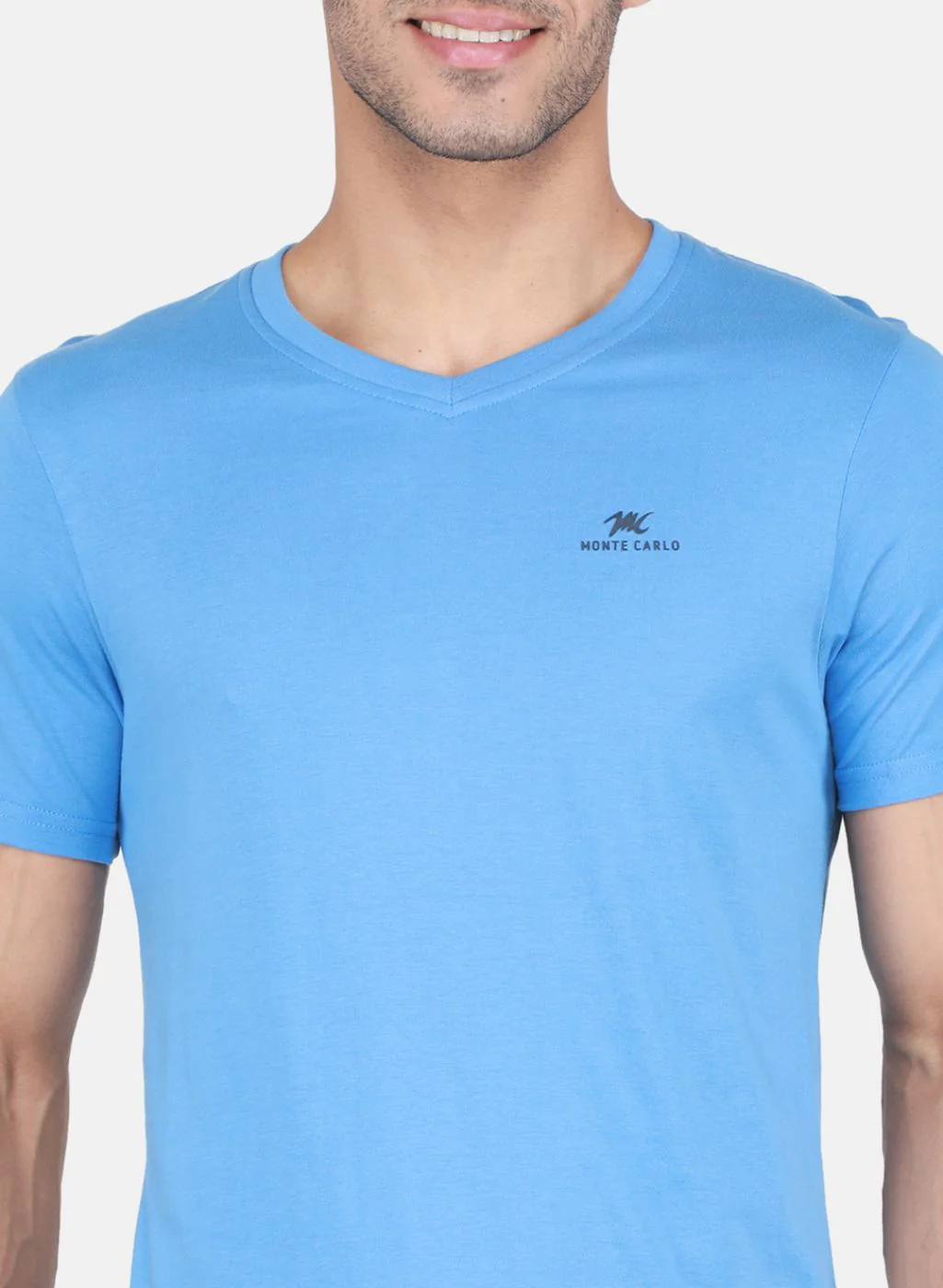 Men Multicolor Solid T-Shirt - Image 6