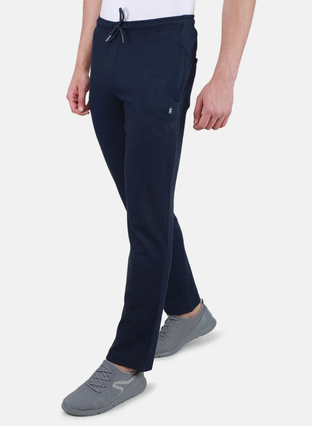 Men NAvy Blue Regular Fit Lower - Image 2
