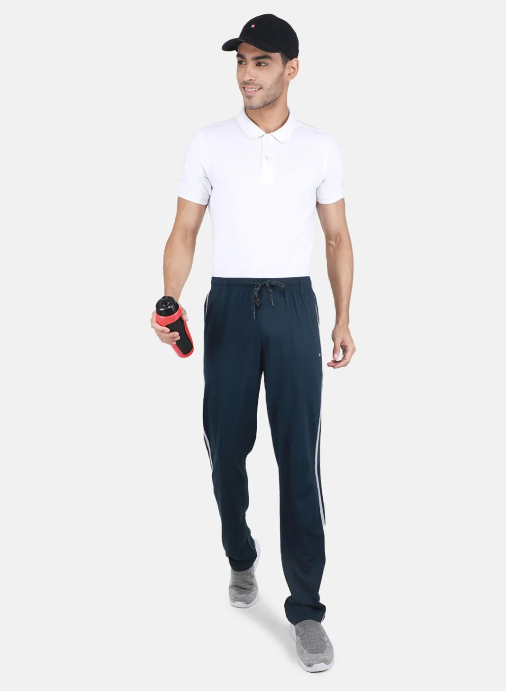Men NAvy Blue Regular Fit Lower - Image 4