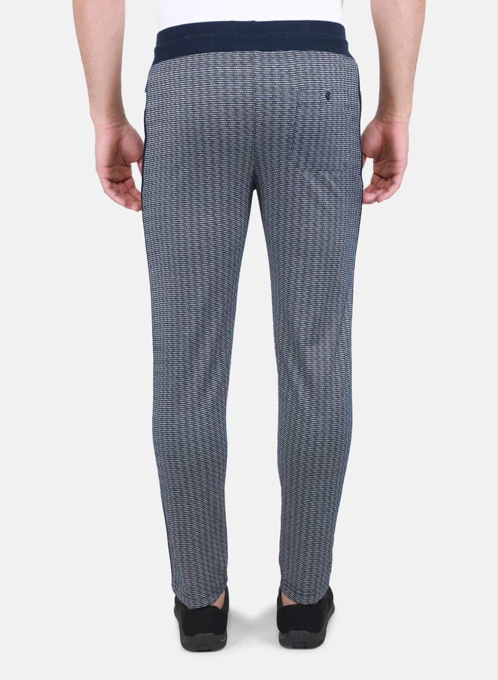 Men NAvy Blue Regular Fit Lower - Image 3