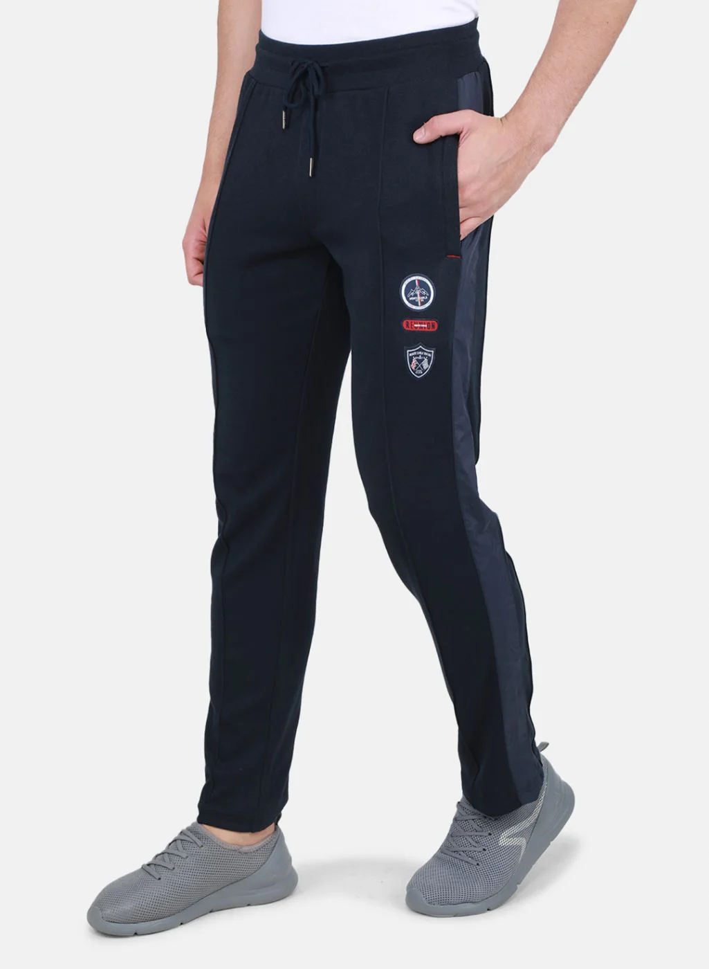 Men NAvy Blue Regular Fit Lower - Image 2