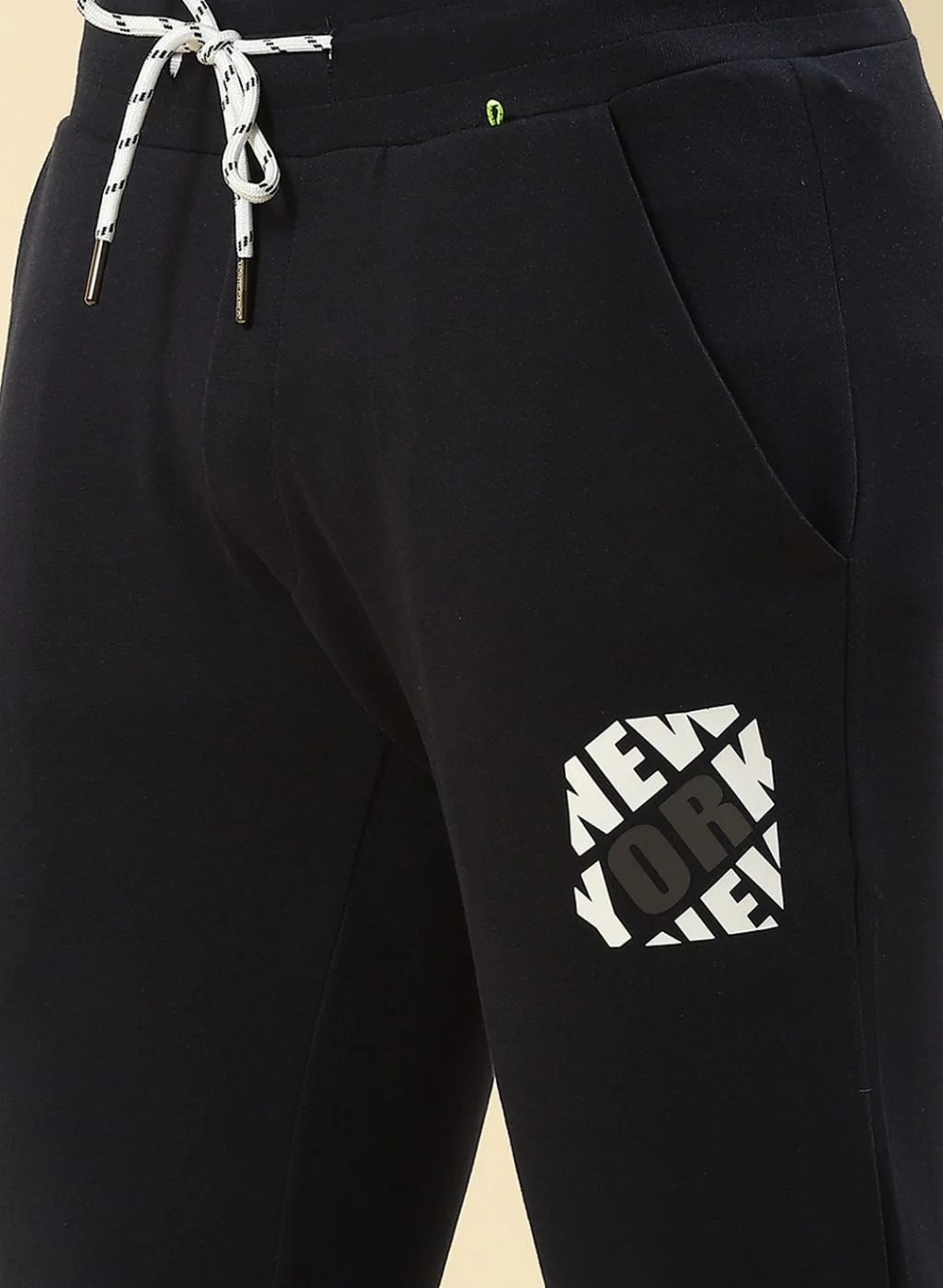 Men NAvy Blue Regular Fit Lower - Image 6