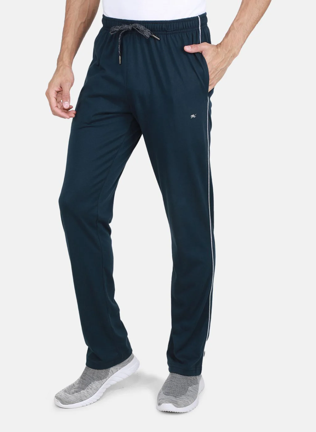 Men NAvy Blue Regular Fit Lower - Image 2