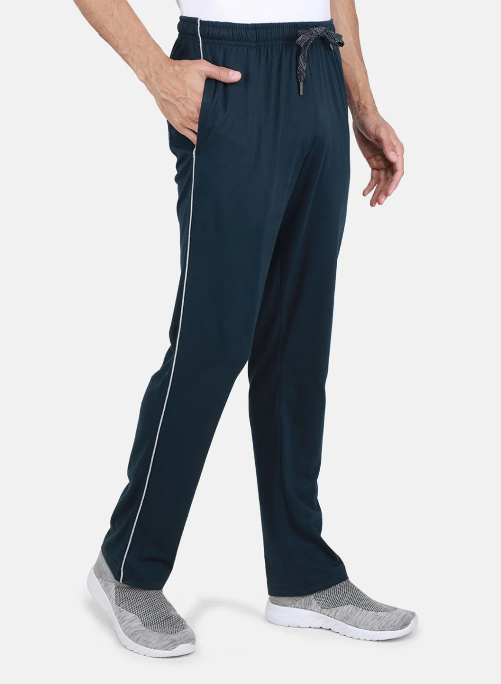 Men NAvy Blue Regular Fit Lower - Image 6