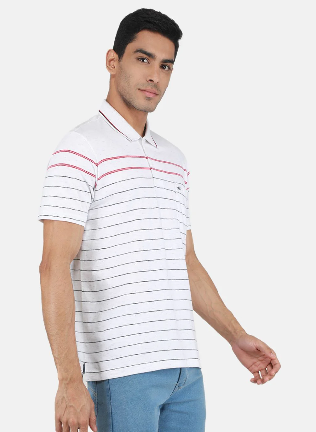 Men Off White Printed T-Shirt - Image 6