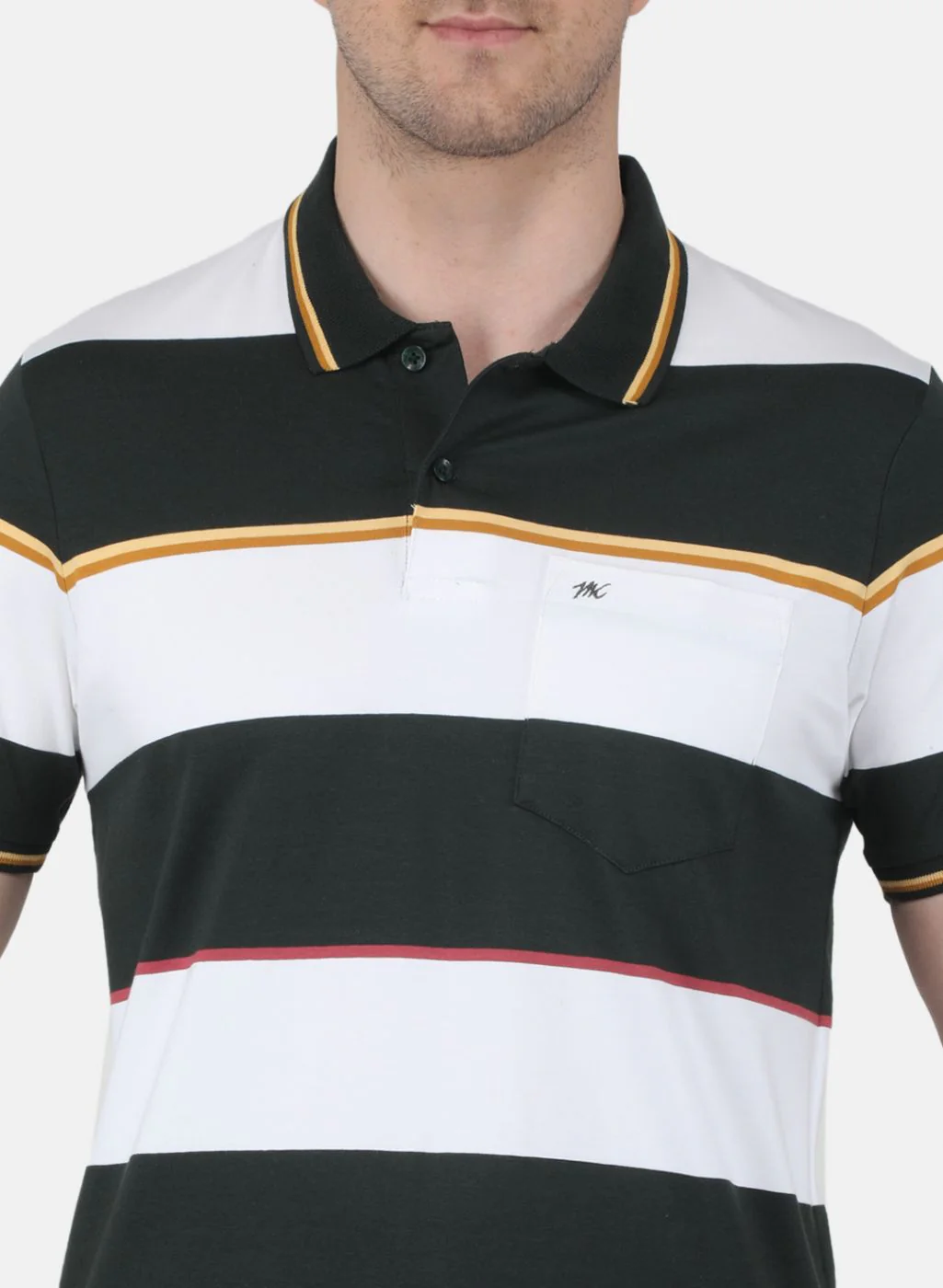 Men Olive Printed T-Shirt - Image 5