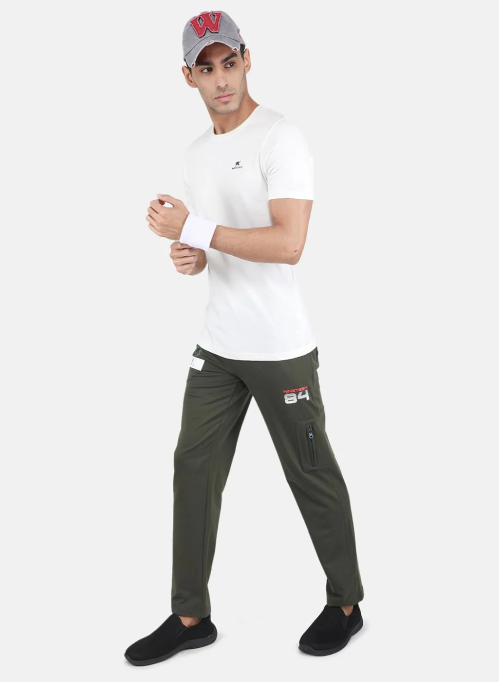 Men Olive Regular Fit Lower - Image 4