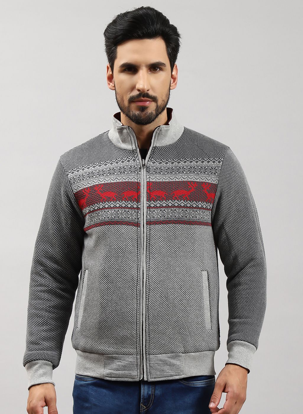 Men Olive Solid Cotton Jacket - Image 6