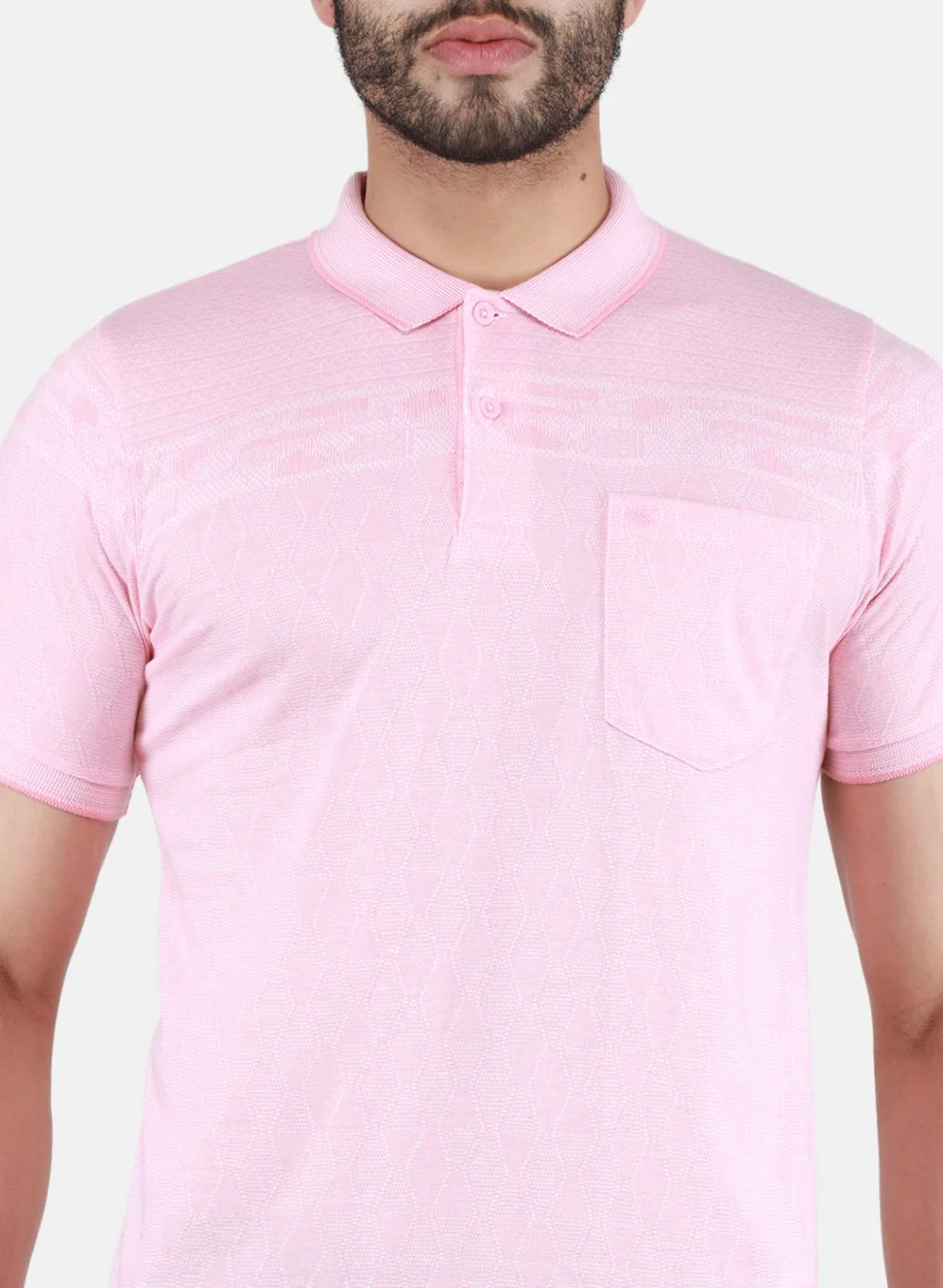 Men Pink Printed T-Shirt - Image 5