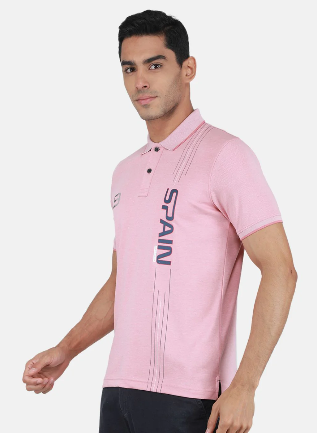 Men Pink Printed T-Shirt - Image 6