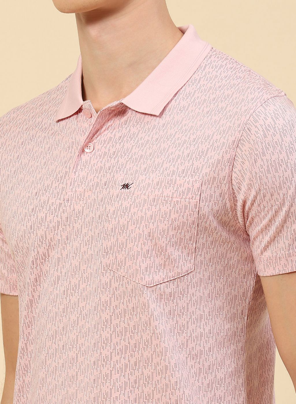 Men Pink Printed T-Shirt - Image 6