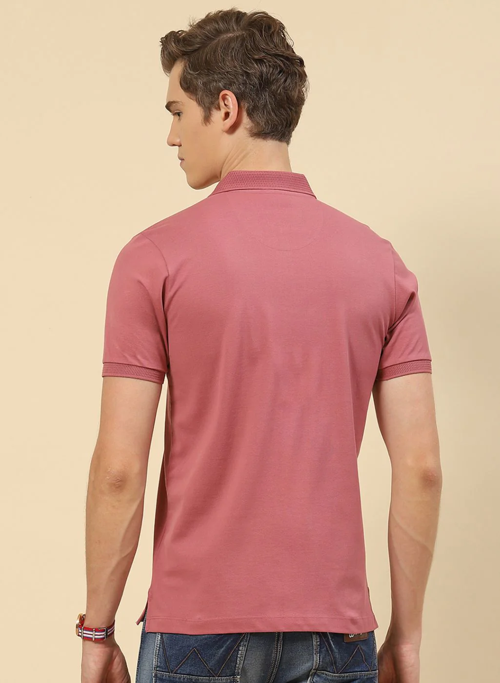 Men Pink Printed T-Shirt - Image 5