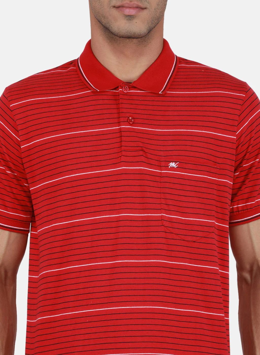 Men Red Printed T-Shirt - Image 5