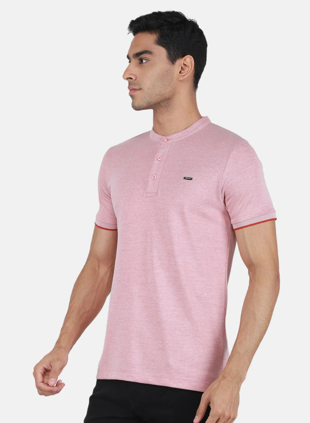 Men Red Printed T-Shirt - Image 2