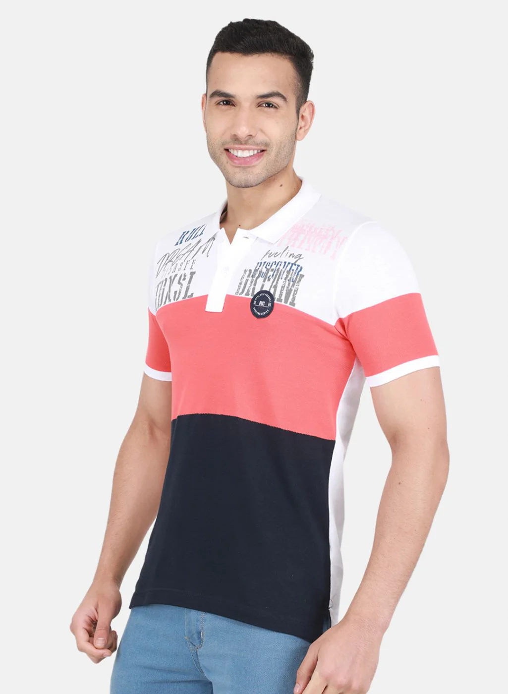 Men Red Printed T-Shirt - Image 2
