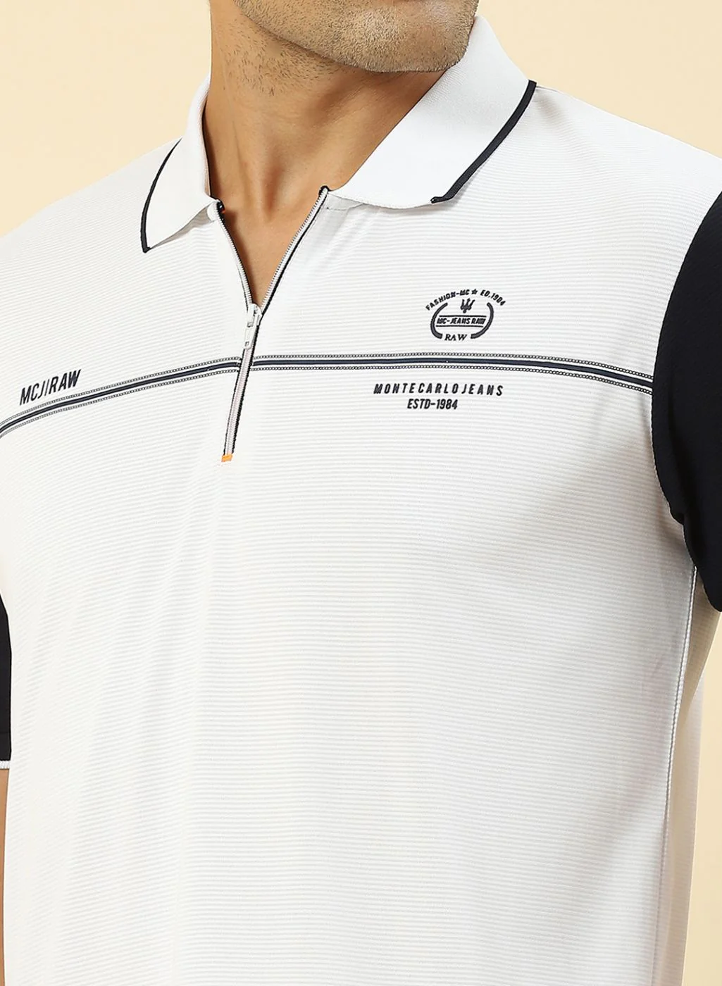 Men White Printed T-Shirt - Image 6