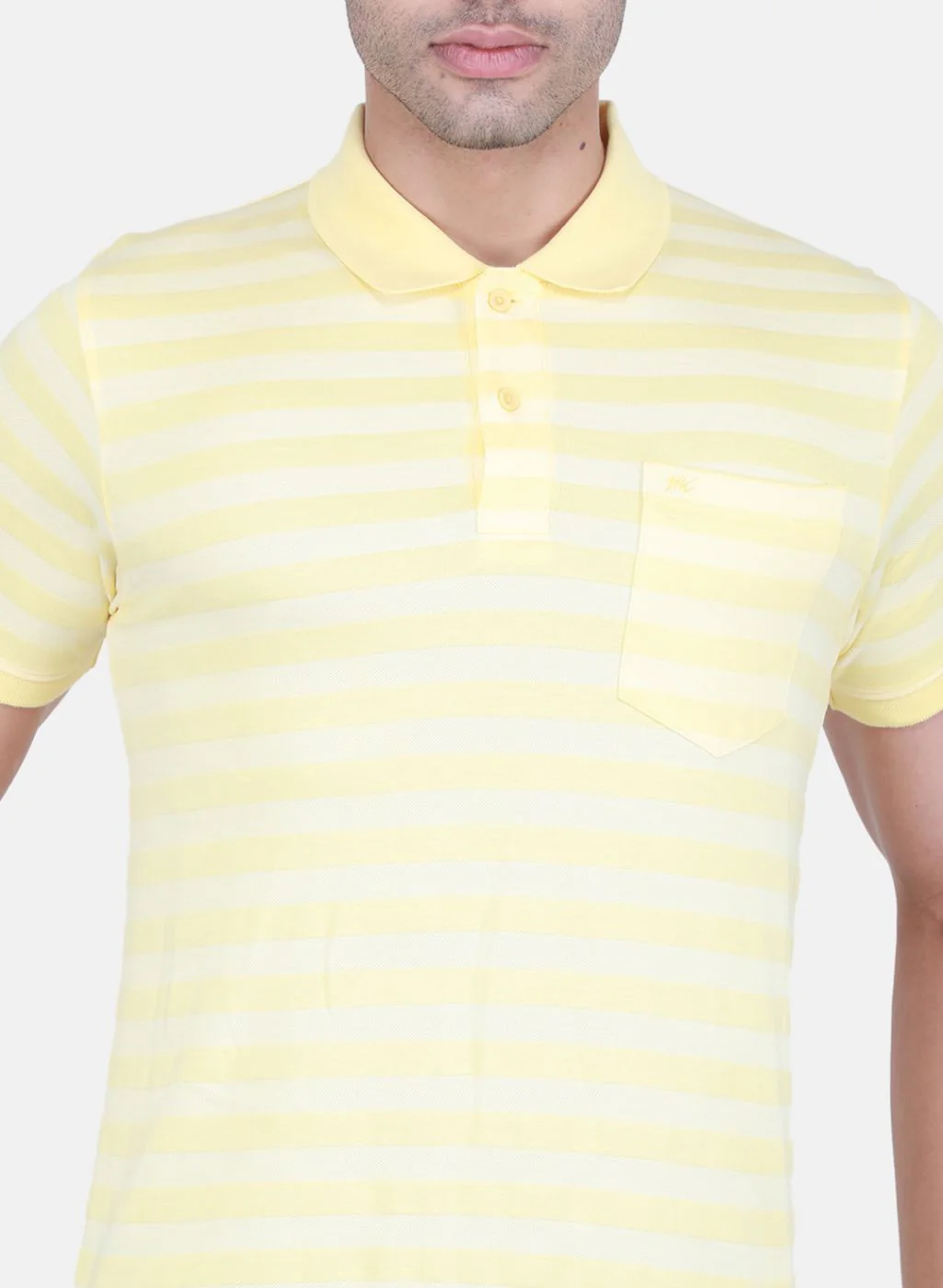 Men Yellow Printed T-Shirt - Image 5